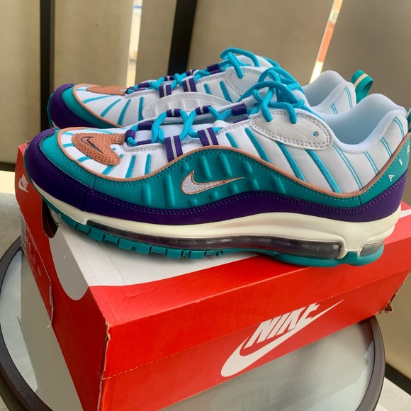 Nike Other - Nike Air Max 98 Charlotte Hornets